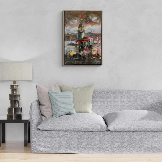 Silent Guests Of Maidens Tower Oil Painting