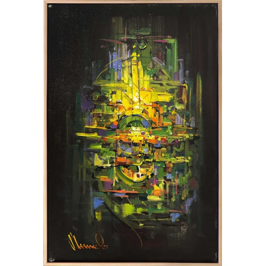 Renkli Deneyimler Yağlı Boya Tablosu