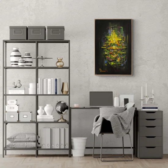 Renkli Deneyimler Yağlı Boya Tablosu