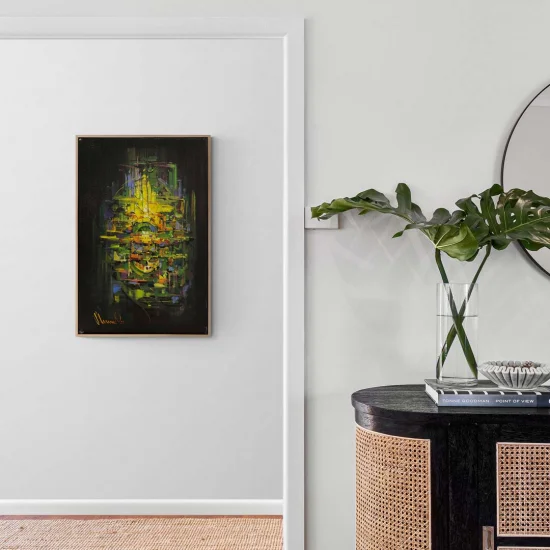 Renkli Deneyimler Yağlı Boya Tablosu