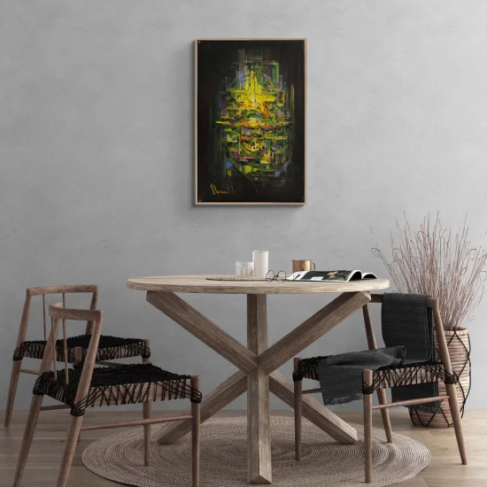 Renkli Deneyimler Yağlı Boya Tablosu