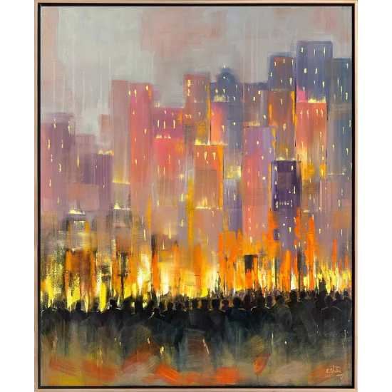 Night Dawn Dream Oil Painting