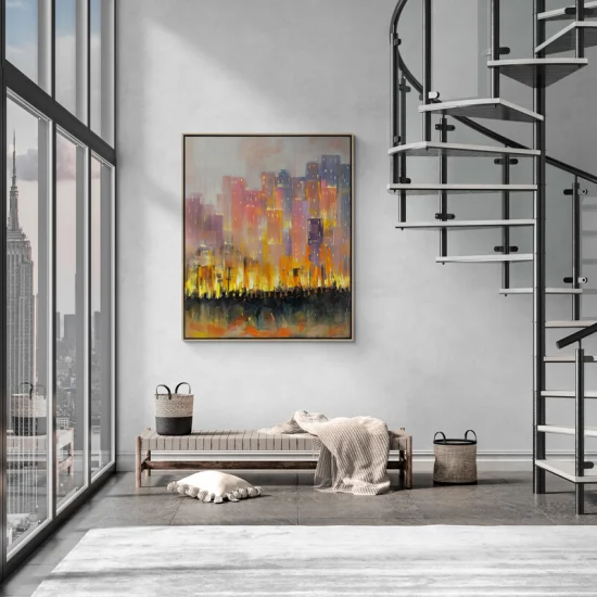 Night Dawn Dream Oil Painting