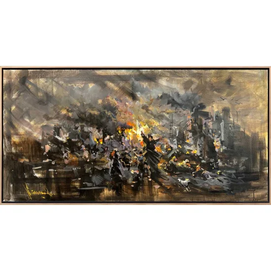 Soykırım Yağlı Boya Tablosu