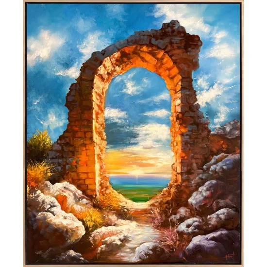 Beyond the Infinity Gate Oil Painting