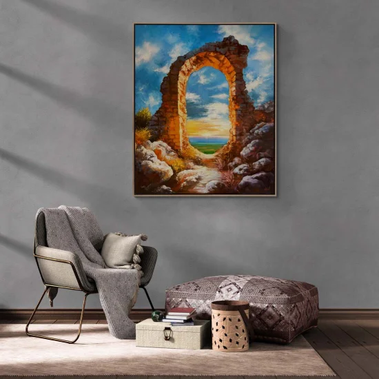 Beyond the Infinity Gate Oil Painting
