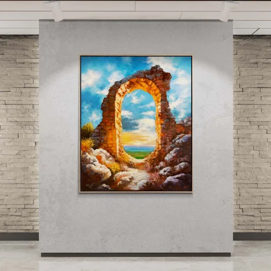 Beyond the Infinity Gate Oil Painting