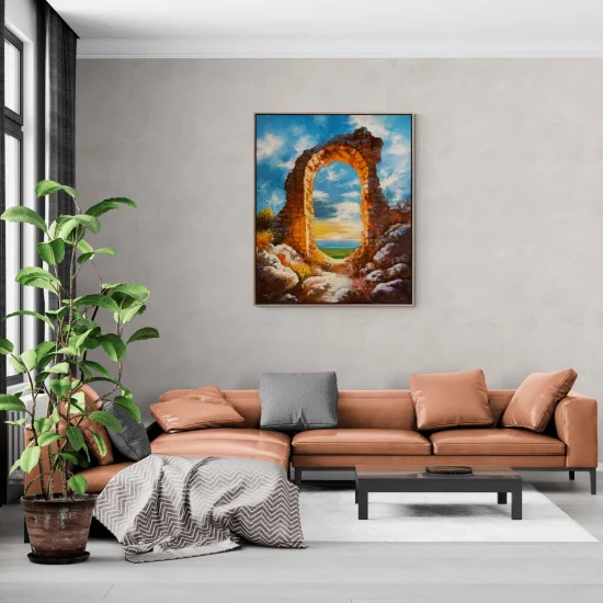 Beyond the Infinity Gate Oil Painting