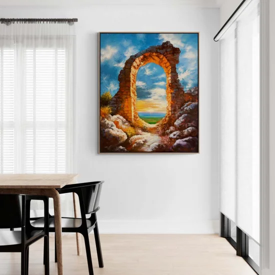 Beyond the Infinity Gate Oil Painting