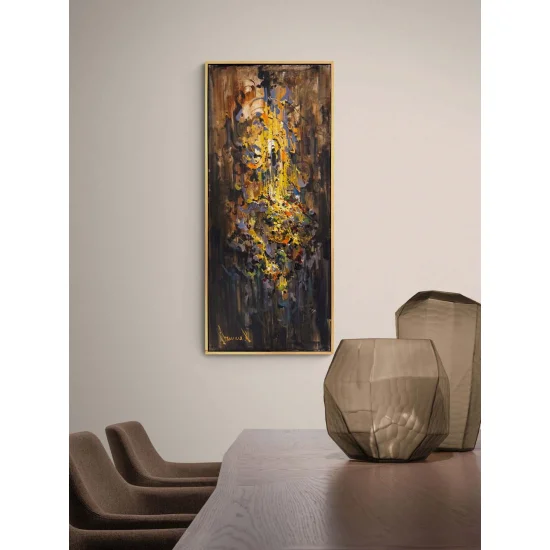 Duygunun Dokusu Yağlı Boya Tablosu