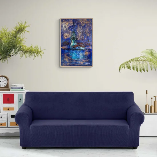 Kız Kulesi Perspektifi Yağlı Boya Tablosu