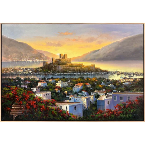 The Magnificence of Bodrum Castle Oil Painting