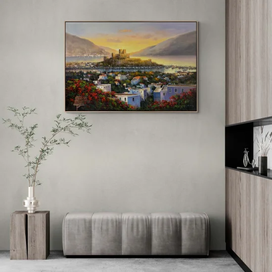 The Magnificence of Bodrum Castle Oil Painting
