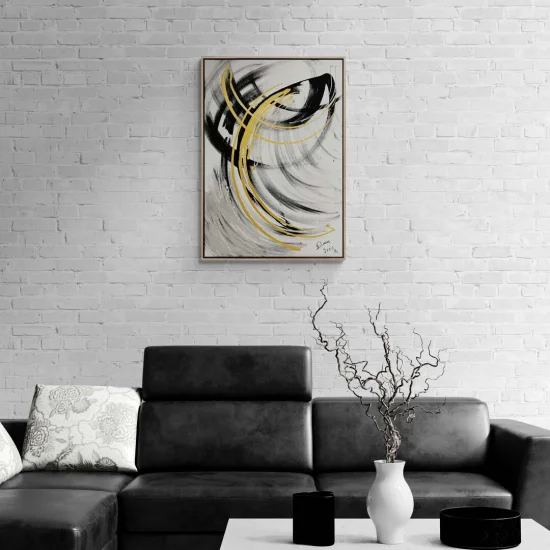 Emotional Wave Oil Painting
