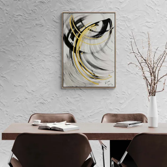 Emotional Wave Oil Painting