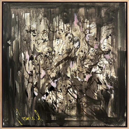 Çığlık Duvarı Yağlı Boya Tablosu