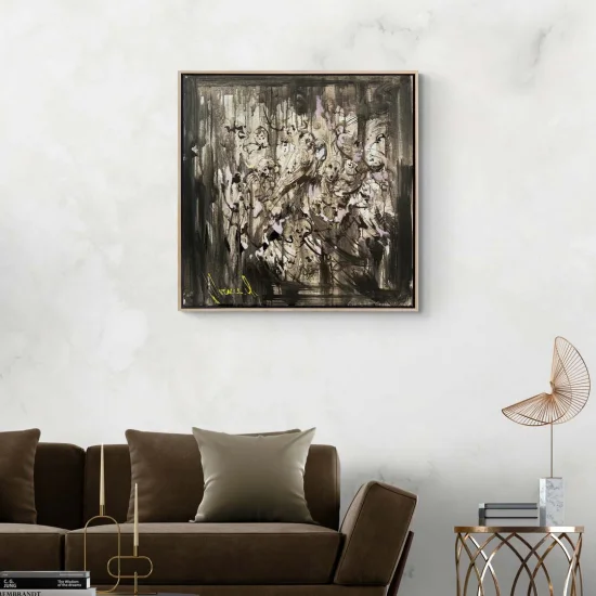 Çığlık Duvarı Yağlı Boya Tablosu