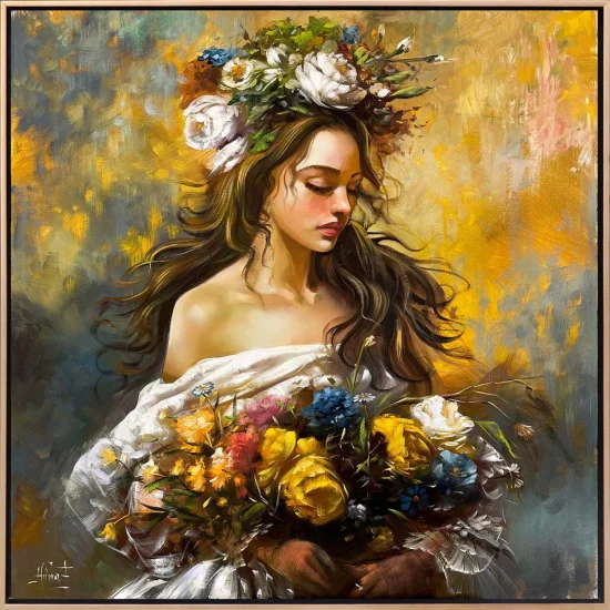 Pearl of Spring Oil Painting