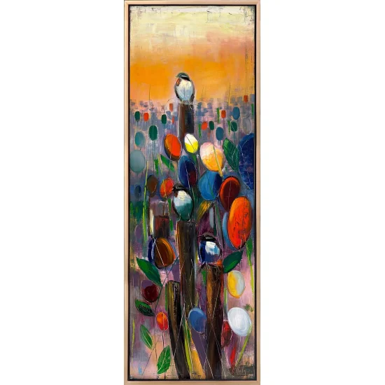 Cümbüşün Melodisi Yağlı Boya Tablosu