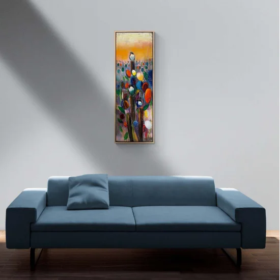 Cümbüşün Melodisi Yağlı Boya Tablosu