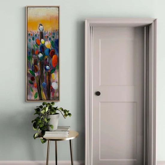 Cümbüşün Melodisi Yağlı Boya Tablosu