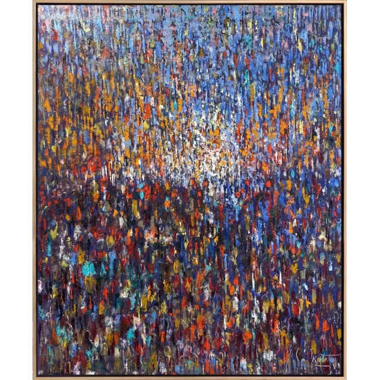 Hayal Damlaları Yağlı Boya Tablosu