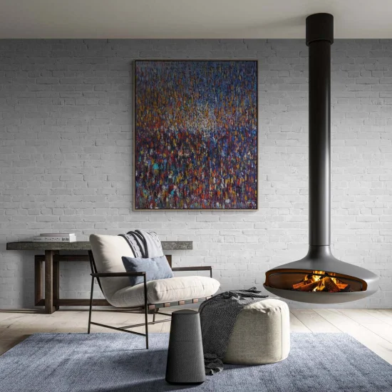 Hayal Damlaları Yağlı Boya Tablosu