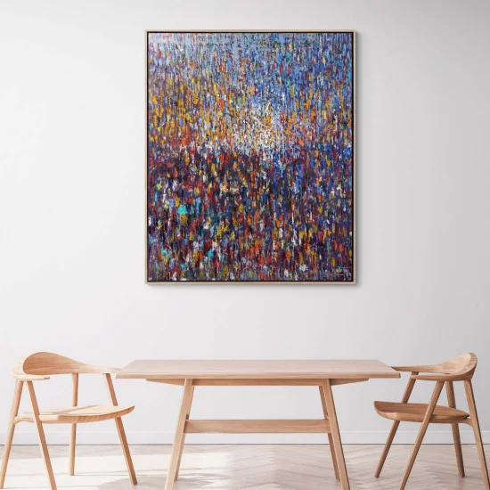 Hayal Damlaları Yağlı Boya Tablosu