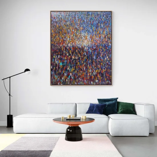 Hayal Damlaları Yağlı Boya Tablosu