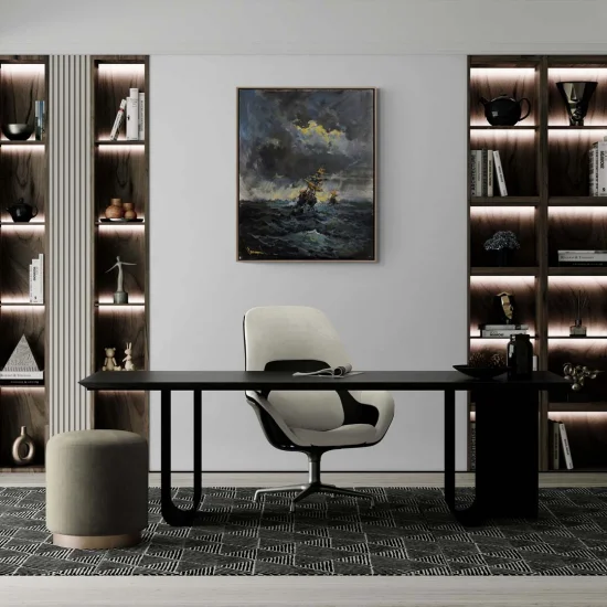 Traces of the Storm Oil Painting