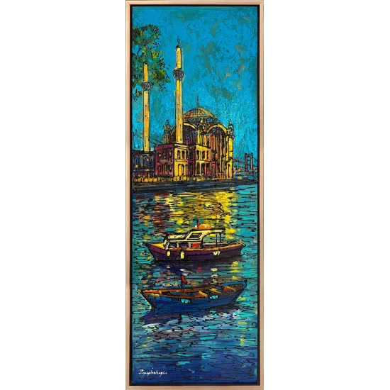 Ortaköy Mosque and the Bosphorus Oil Painting