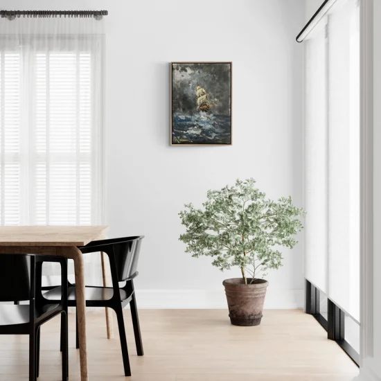 Fırtına Yağlı Boya Tablosu