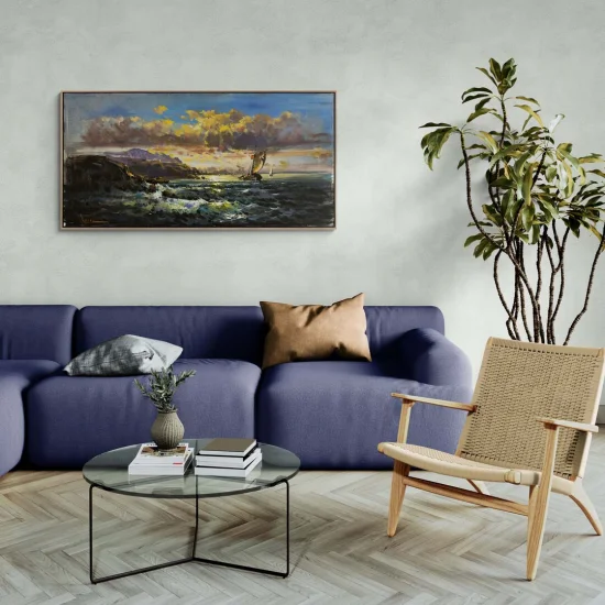 On the Trail of the Wind Oil Painting