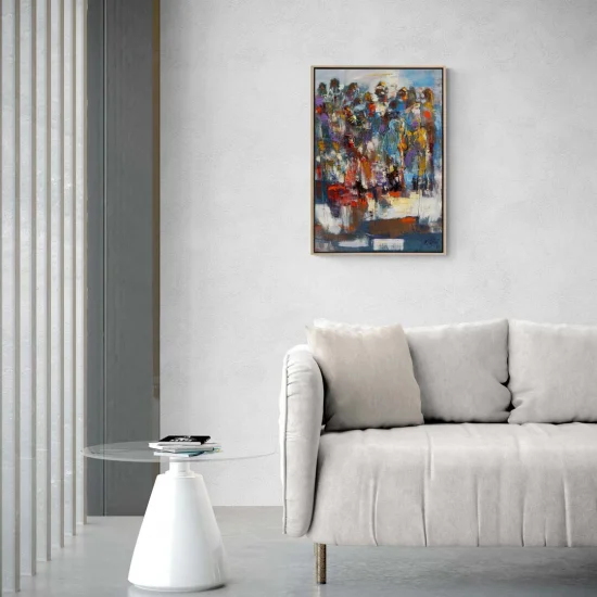 Abstract Rhythmic Harmony Oil Painting Painting