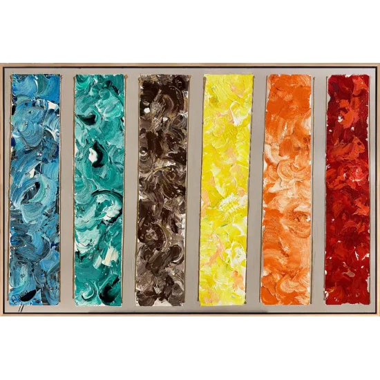 Elementlerin Rengi Yağlı Boya Tablosu