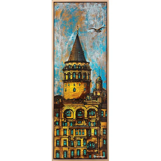 Tarihin Hikayesi Yağlı Boya Tablosu