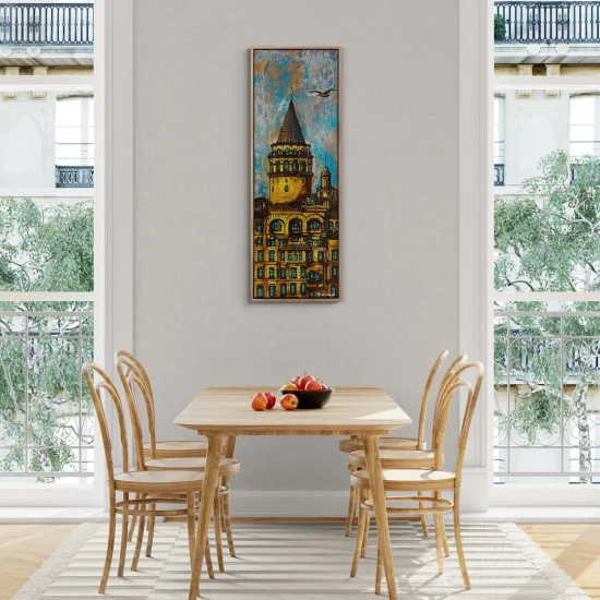 Tarihin Hikayesi Yağlı Boya Tablosu