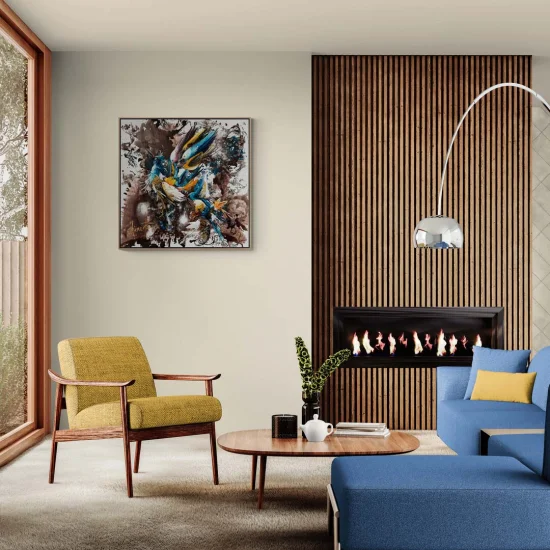 Uçan Hayal Yağlı Boya Tablosu