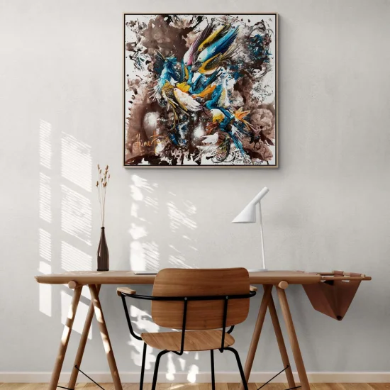 Uçan Hayal Yağlı Boya Tablosu