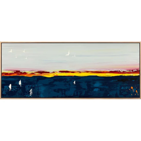 Uçuşun Melodisi Yağlı Boya Tablosu