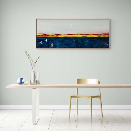 Uçuşun Melodisi Yağlı Boya Tablosu