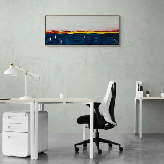 Uçuşun Melodisi Yağlı Boya Tablosu