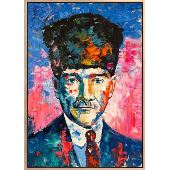 Cumhuriyetin Yüzü Yağlı Boya Tablosu