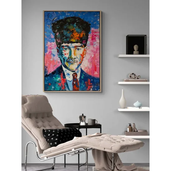 Cumhuriyetin Yüzü Yağlı Boya Tablosu