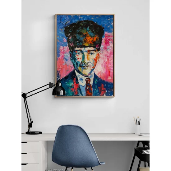 Cumhuriyetin Yüzü Yağlı Boya Tablosu