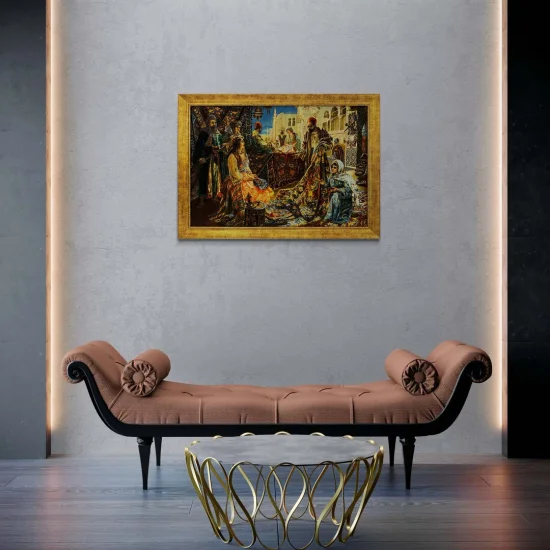 The Merchants Exhibition Silk Weaving Painting