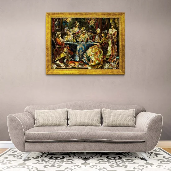 Asil Hatıralar İpek Dokuma Tablosu