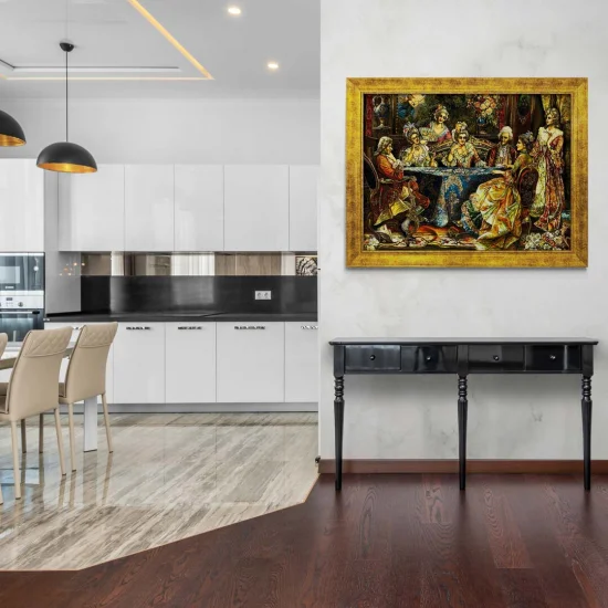 Asil Hatıralar İpek Dokuma Tablosu