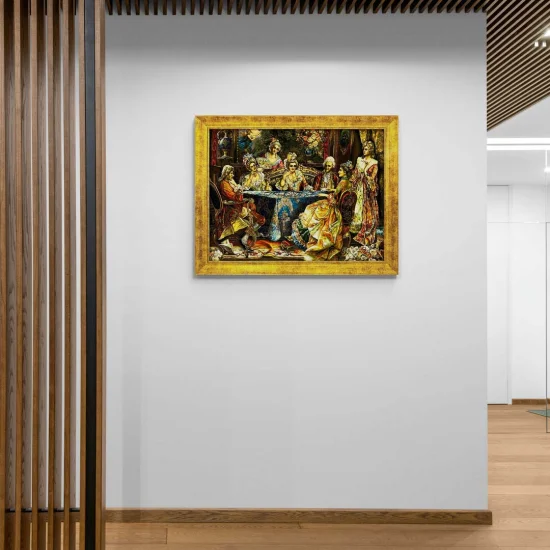 Asil Hatıralar İpek Dokuma Tablosu