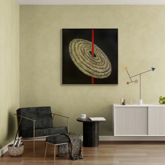 Işığın Dokunuşu Hat Sanatı Tablosu